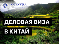 Учебная виза в Китай